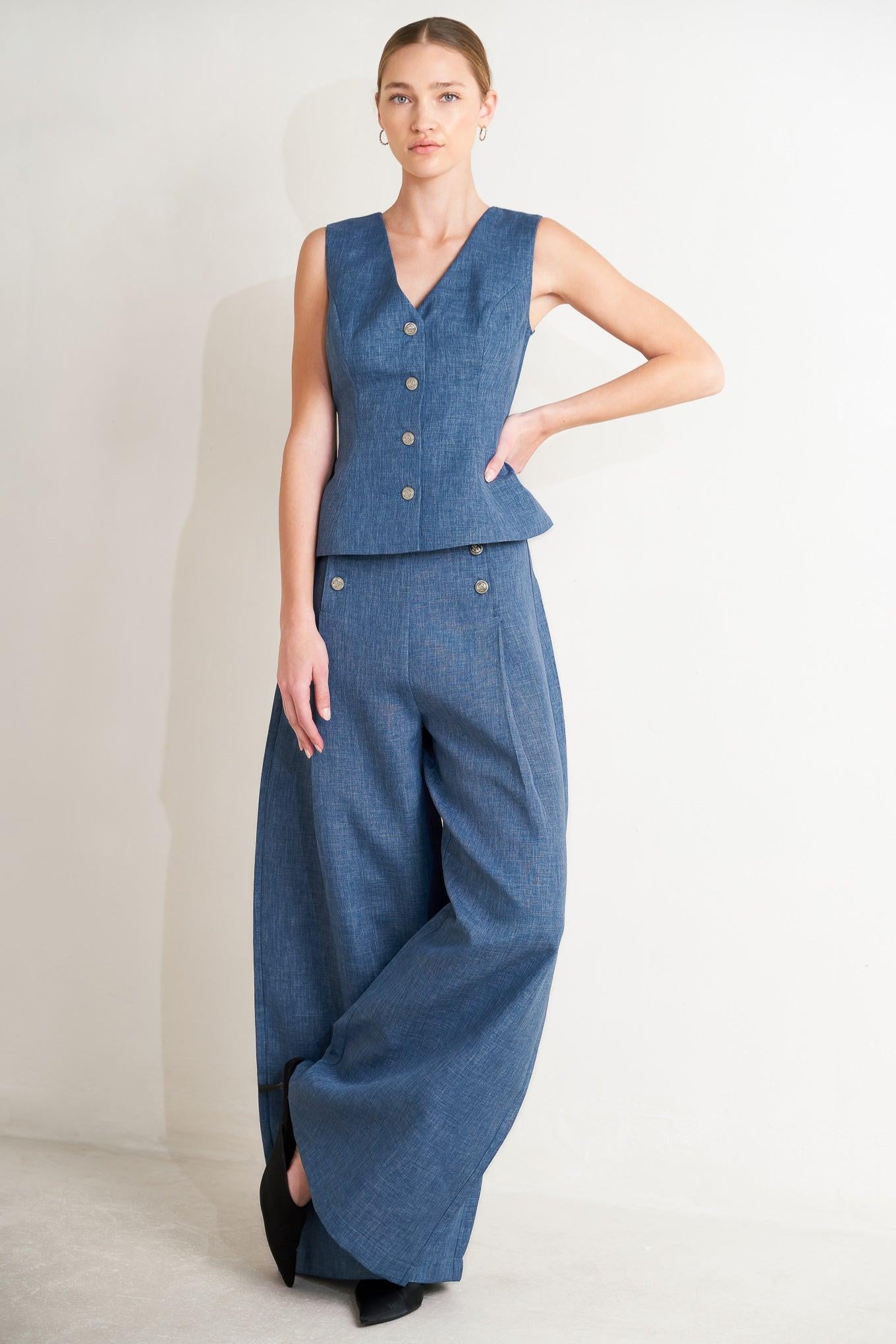 POWER MOVE WOVEN VEST Flying Tomato
