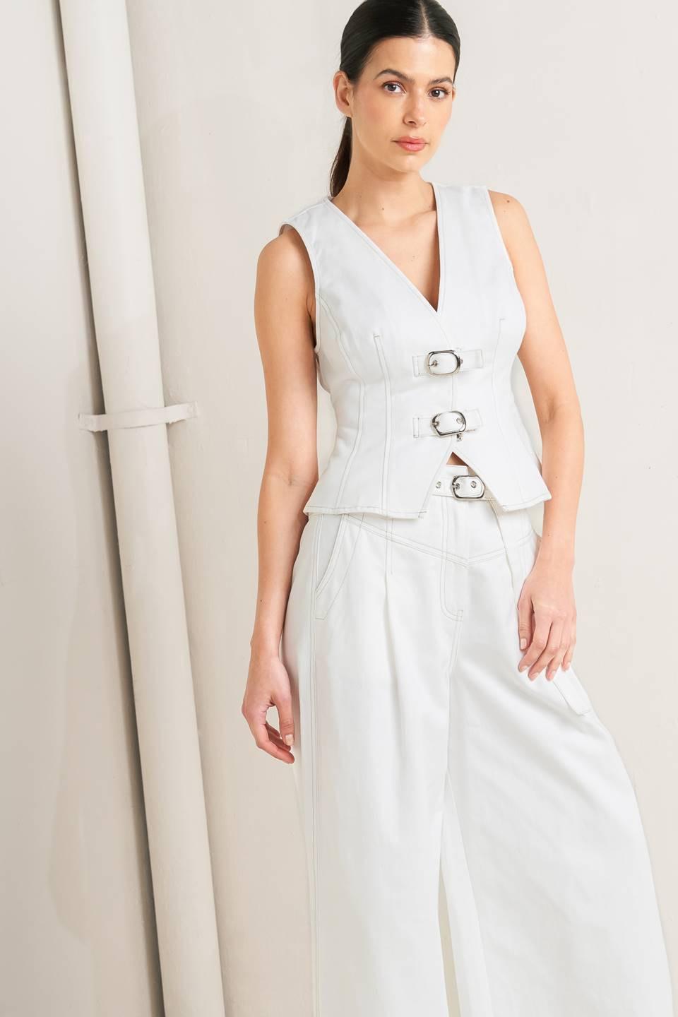 CANVAS DRIFT TWILL VEST Flying Tomato