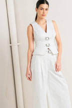 CANVAS DRIFT TWILL VEST Flying Tomato