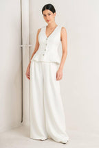 PURE ELEGANCE WOVEN VEST Flying Tomato