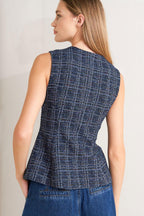 EVERYDAY ICON TWEED VEST Flying Tomato