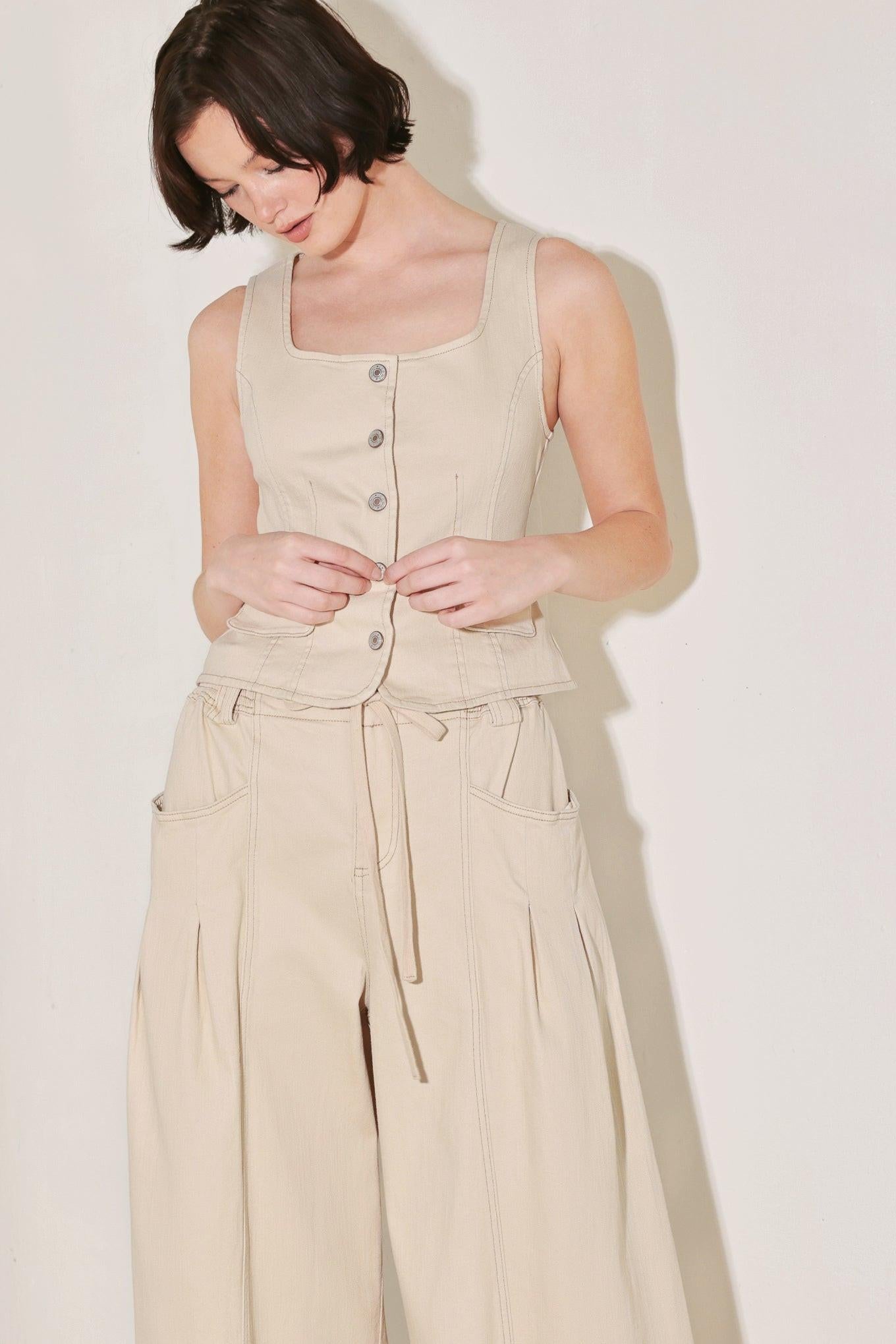 DAYLIGHT GROOVE WOVEN VEST Flying Tomato