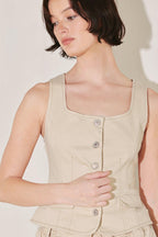 DAYLIGHT GROOVE WOVEN VEST Flying Tomato