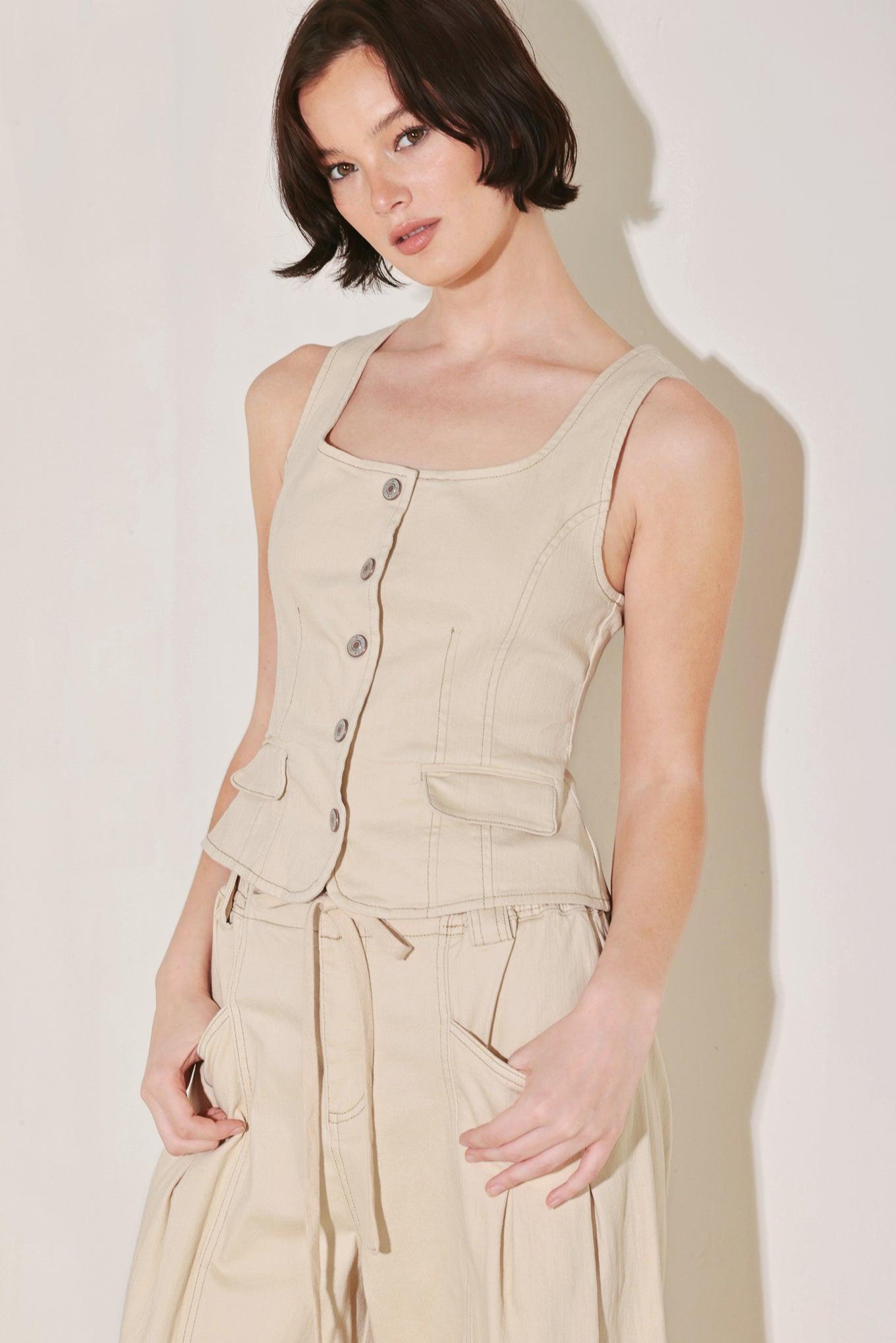 DAYLIGHT GROOVE WOVEN VEST Flying Tomato