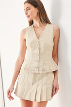 SOFT POWER WOVEN VEST Flying Tomato