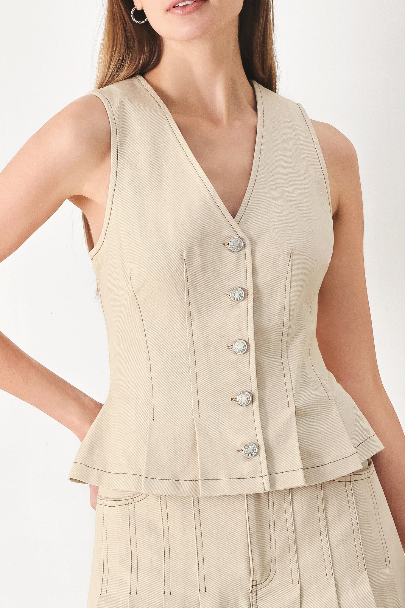 SOFT POWER WOVEN VEST Flying Tomato