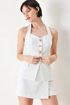 BEACH GLAM WOVEN VEST Flying Tomato