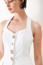 BEACH GLAM WOVEN VEST Flying Tomato