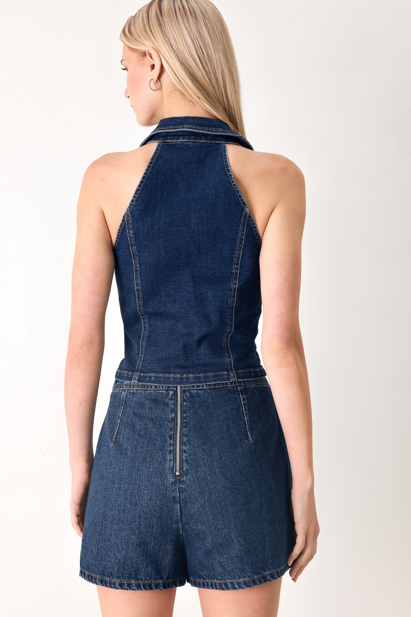 RUN THE CITY DENIM VEST Flying Tomato