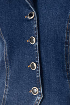 RUN THE CITY DENIM VEST Flying Tomato
