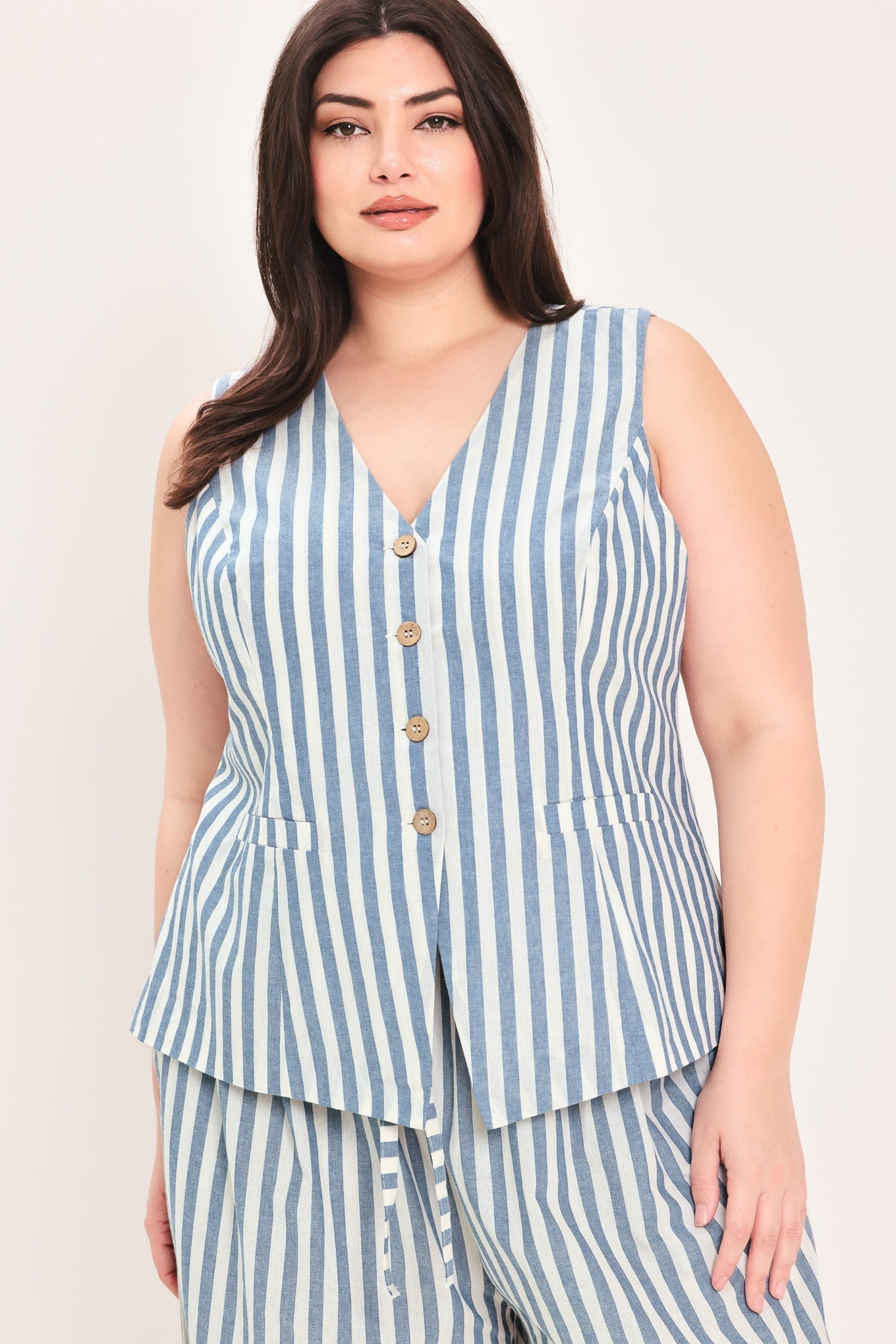OCEAN DRIVE RHYTHM WOVEN VEST Flying Tomato