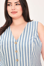 OCEAN DRIVE RHYTHM WOVEN VEST Flying Tomato