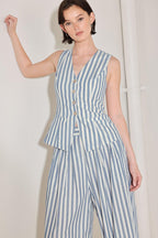 [PREORDER] OCEAN DRIVE RHYTHM WOVEN VEST Flying Tomato