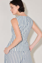 [PREORDER] OCEAN DRIVE RHYTHM WOVEN VEST Flying Tomato