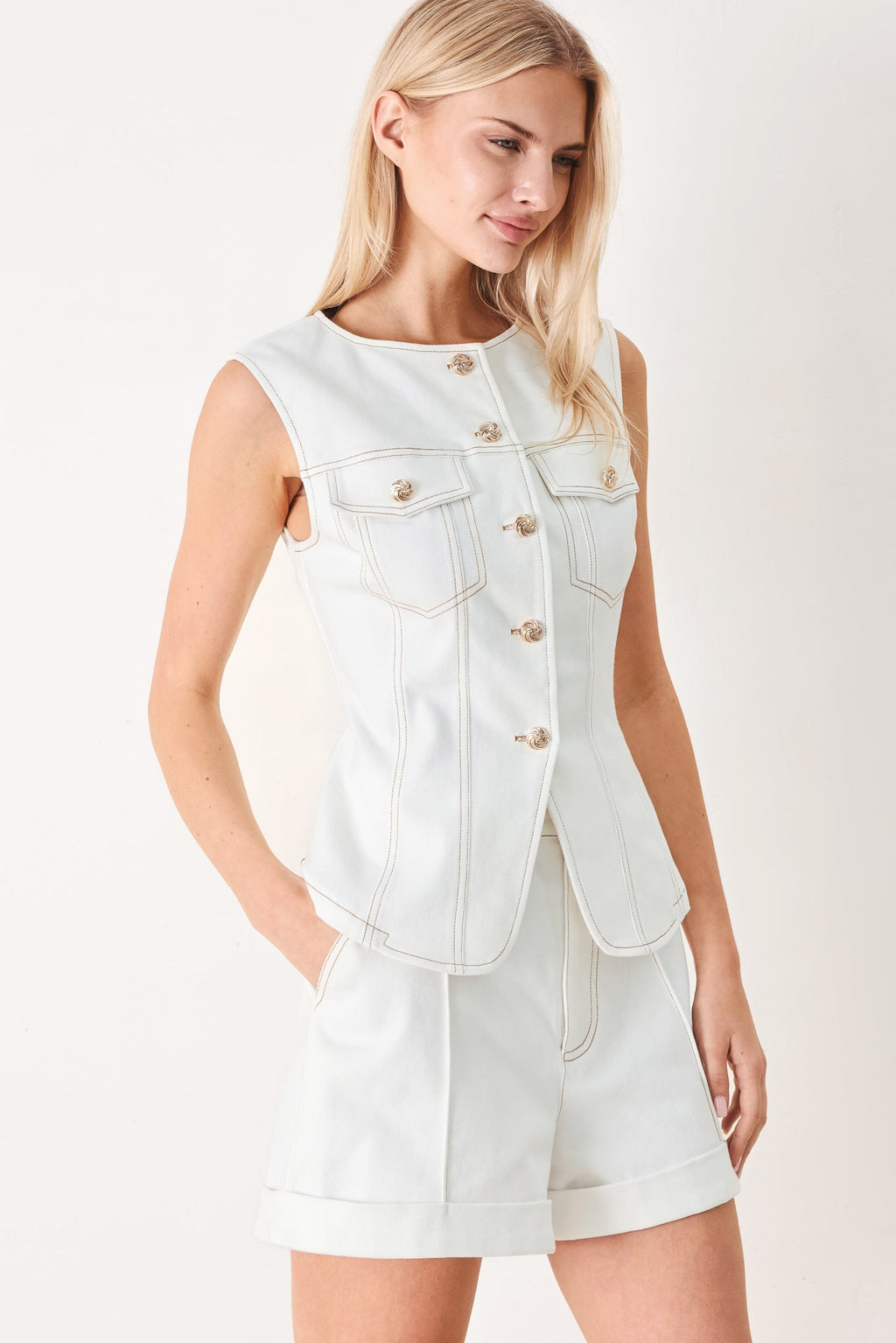 BETTER TOGETHER WOVEN VEST Flying Tomato