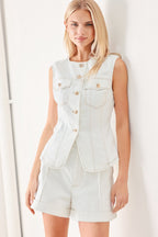 BETTER TOGETHER WOVEN VEST Flying Tomato