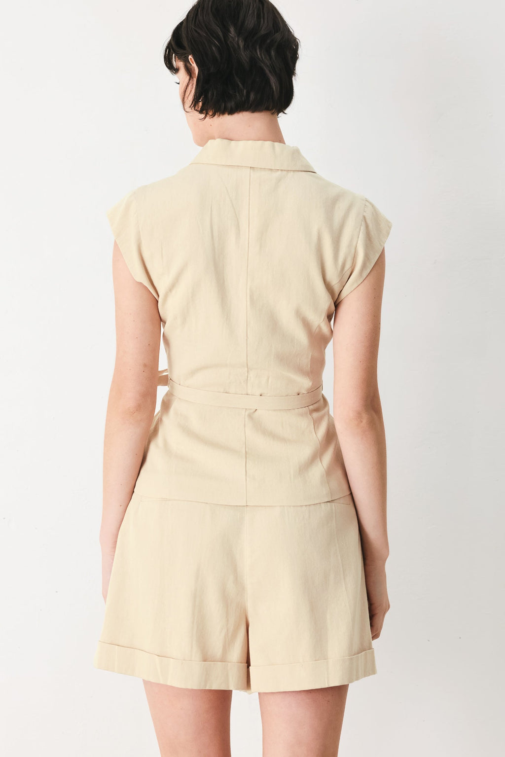 DESERT MINIMAL WOVEN VEST Flying Tomato
