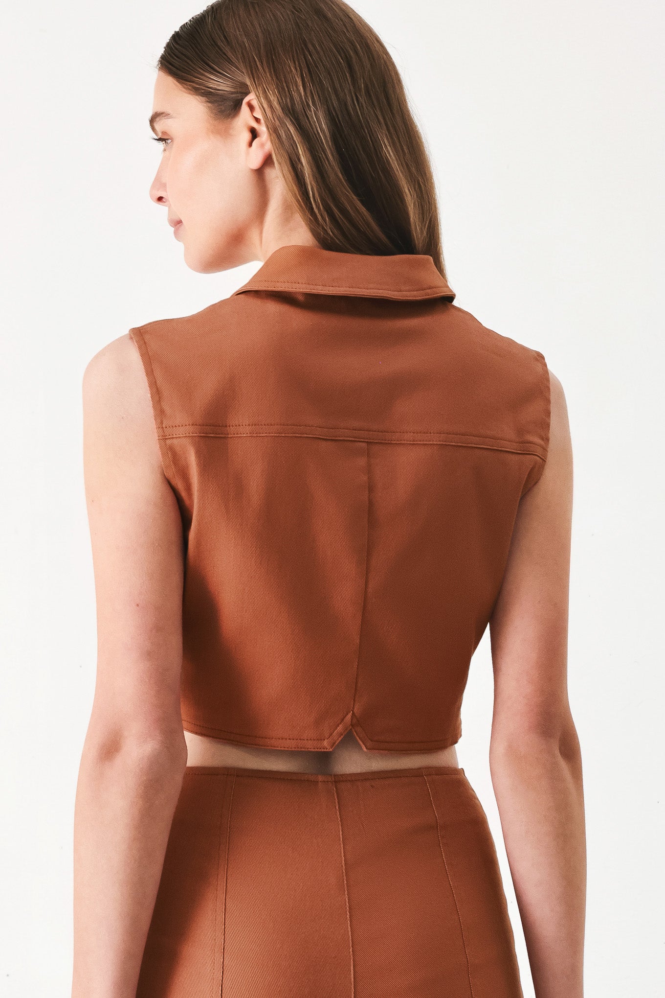 SAHARA EDIT WOVEN CROP TOP Flying Tomato