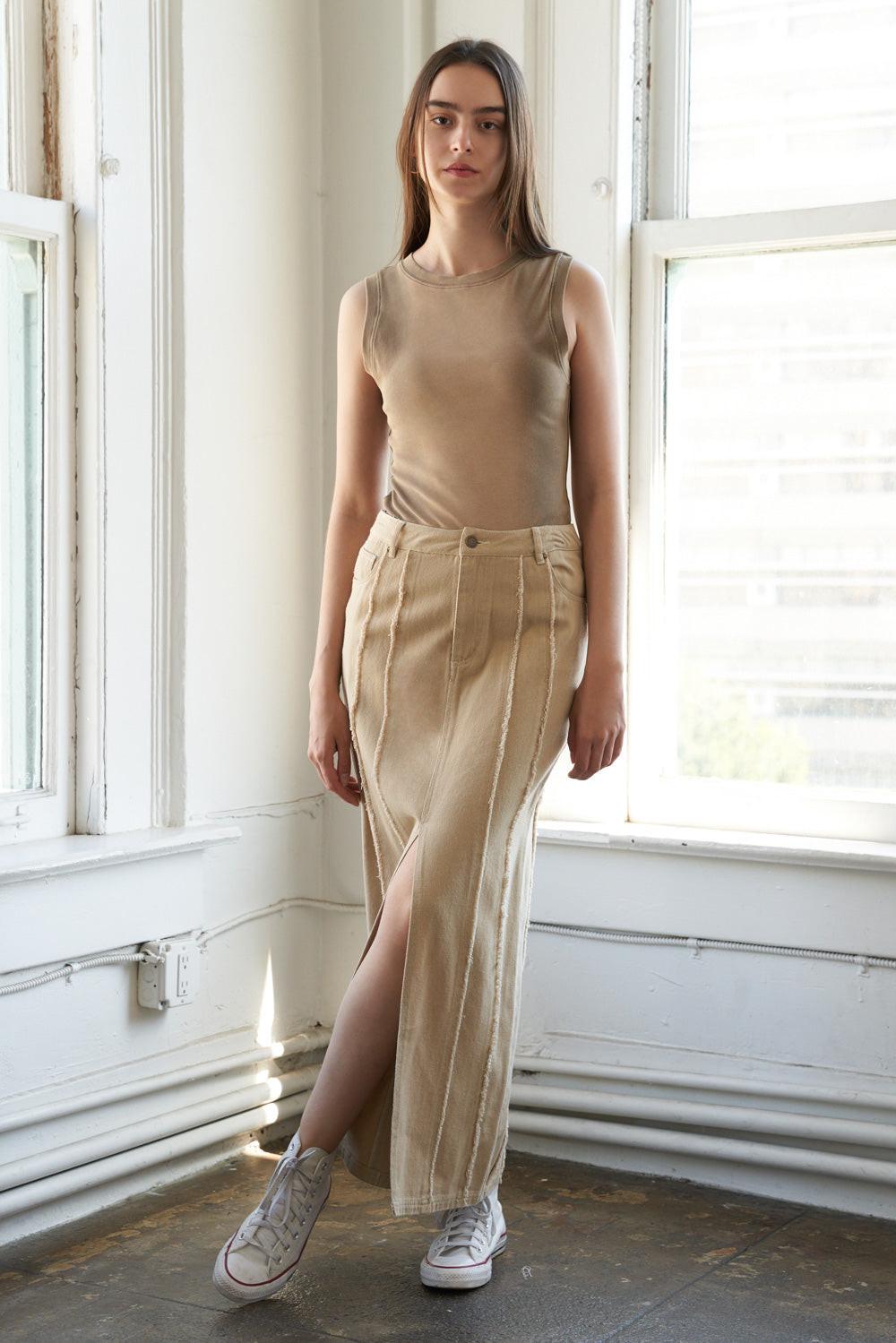 BETWEEN THE PAGES WOVEN SKIRT Flying Tomato