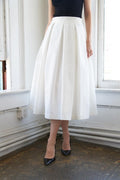 LOVE OF MINE WOVEN MIDI SKIRT Flying Tomato