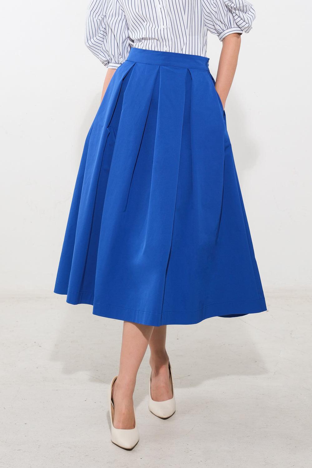LOVE OF MINE WOVEN MIDI SKIRT Flying Tomato