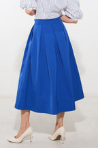 LOVE OF MINE WOVEN MIDI SKIRT Flying Tomato