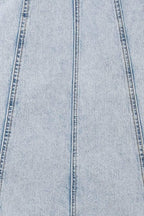 URBAN COWGIRL DENIM MIDI SKIRT Flying Tomato