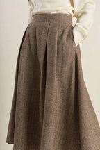 OVER YOU AGAIN WOVEN FULL SKIRT Flying Tomato