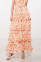 THERE IN MY MIND WOVEN MAXI SKIRT Flying Tomato