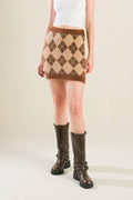 CHAMPAGNE COAST SWEATER MINI SKIRT Flying Tomato
