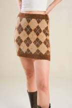 CHAMPAGNE COAST SWEATER MINI SKIRT Flying Tomato