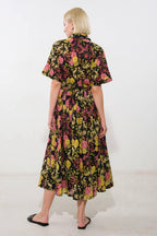 LOVE YOU MORE WOVEN MIDI SKIRT Flying Tomato