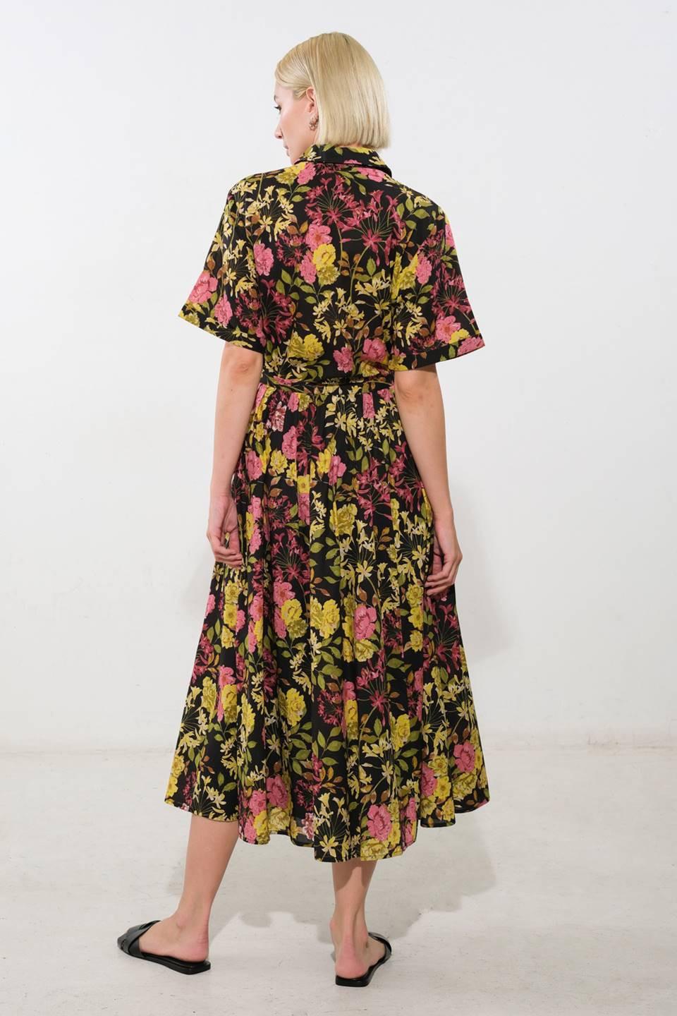 LOVE YOU MORE WOVEN MIDI SKIRT Flying Tomato