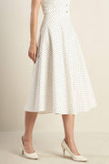WALK WITH ME WOVEN MIDI SKIRT Flying Tomato