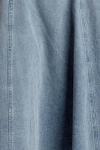 AT FIRST GLANCE DENIM MIDI SKIRT Flying Tomato