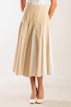 THE SWEETEST THING WOVEN MIDI SKIRT Flying Tomato