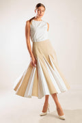 THE SWEETEST THING WOVEN MIDI SKIRT Flying Tomato