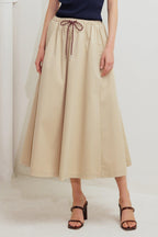 WEEKEND PARISIAN WOVEN MIDI SKIRT Flying Tomato