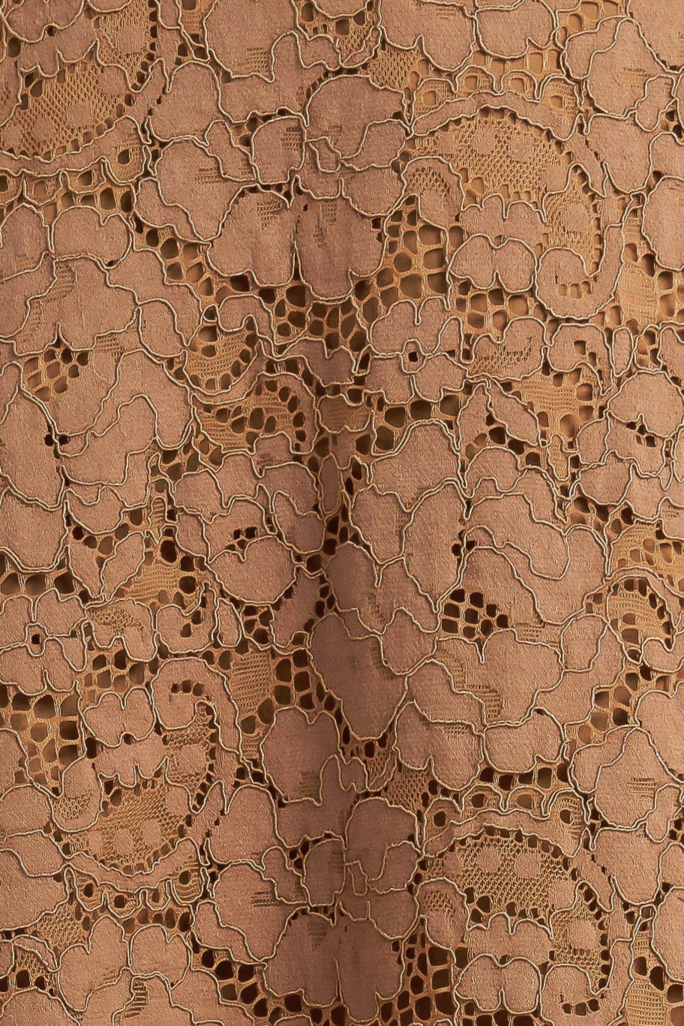PURELY ROMANTIC WOVEN LACE MIDI SKIRT Flying Tomato