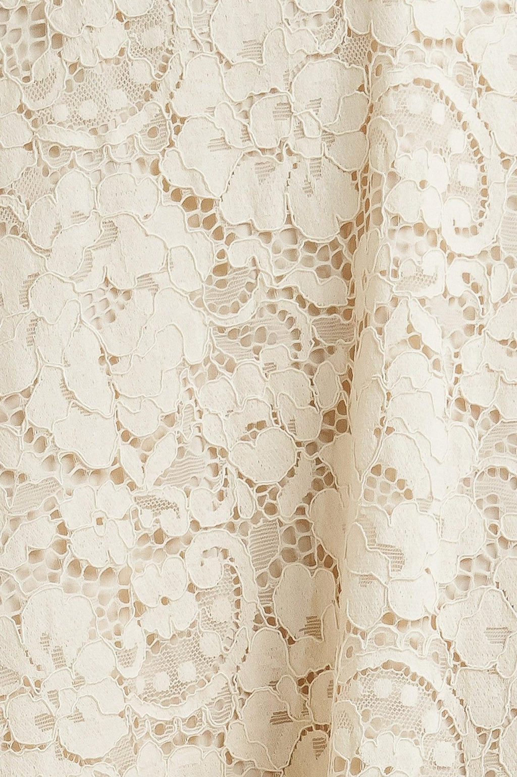 PURELY ROMANTIC WOVEN LACE MIDI SKIRT Flying Tomato