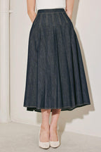 MAIN STAGE CLASSIC DENIM CIRCLE SKIRT Flying Tomato