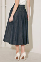 MAIN STAGE CLASSIC DENIM CIRCLE SKIRT Flying Tomato