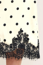 PARIS POLKA WOVEN MIDI PENCIL SKIRT Flying Tomato