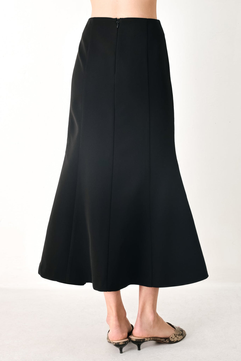 EVERYDAY PERFECTION WOVEN MIDI SKIRT Flying Tomato