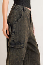 CAN'T BLAME ME GARGO DENIM PANTS Flying Tomato