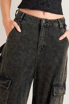 CAN'T BLAME ME GARGO DENIM PANTS Flying Tomato