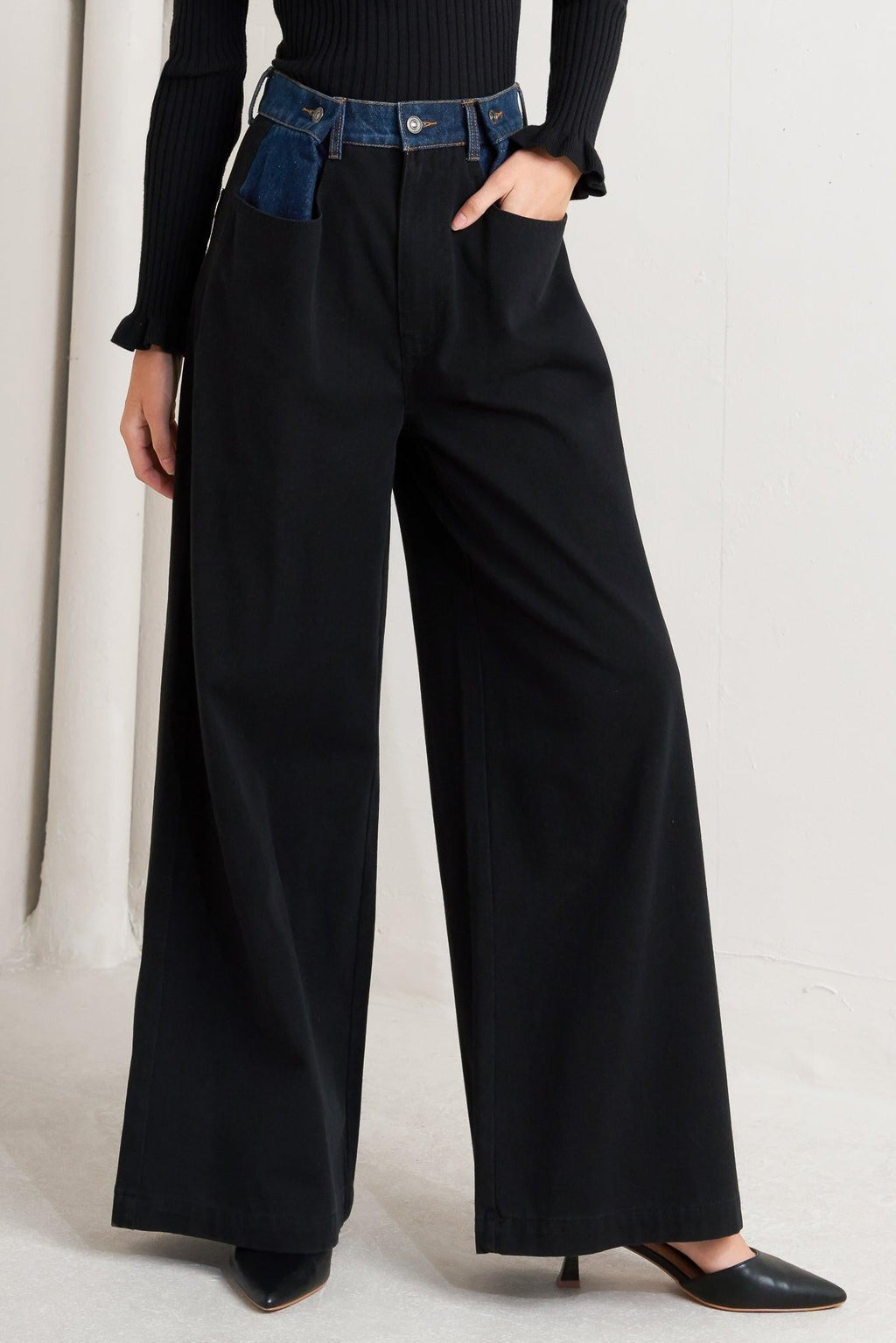 THIS ONE'S FOR YOU DENIM PANTS Flying Tomato