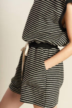 SUNSET COVE STRIP ROMPER Flying Tomato