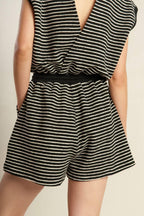 SUNSET COVE STRIP ROMPER Flying Tomato