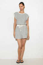 SUNSET COVE STRIP ROMPER Flying Tomato